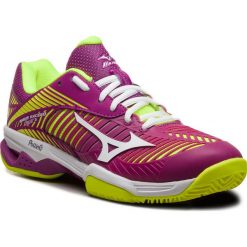 Buty MIZUNO - Wave Exceed Tour 3 Cc 61GC187567 Fioletowy Żółty. Fioletowe buty treningowe Mizuno, bez wzorów, z materiału, bez zapięcia, tenisowe, mizuno wave. W wyprzedaży za 369.00 zł.