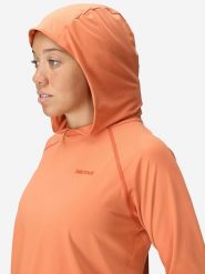 Marmot Bluza polarowa "Windridge" w kolorze pomarańczowym rozmiar: M. Pomarańczowe bluzy z kapturem Marmot, m, bez wzorów, z materiału, bez kaptura, outdoorowe. Za 163.26 zł.