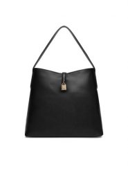 KARL LAGERFELD Torebka B1W30096 Czarny. Czarne torebki klasyczne KARL LAGERFELD, bez wzorów, ze skóry, bez dodatków. Za 1,299.00 zł.