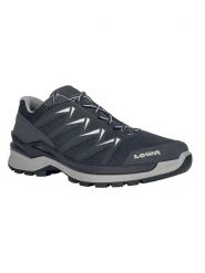 LOWA Buty trekkingowe "Innox Pro GTX" w kolorze granatowym rozmiar: 46,5. Niebieskie buty trekkingowe Lowa, z gore-texu, bez zapięcia. Za 569.68 zł.