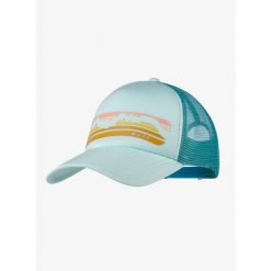 Czapka z daszkiem Buff Trucker Cap - chara mint. Niebieskie czapki z daszkiem Buff, bez wzorów, sportowe. Za 109.99 zł.