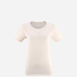 Koszulka damska z krótkim rękawem Millet Wanaka Light Ts Ss W active fit. Białe t-shirty sportowe Millet, m, bez wzorów, z materiału, bez ramiączek, trekkingowe. Za 238.95 zł.