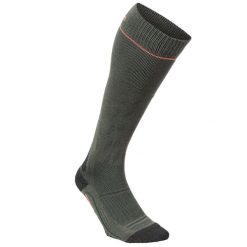 Skarpety outdoorowe wytrzymałe Solognac Active 500 długie. Skarpetki SOLOGNAC, bez wzorów, z elastanu. Za 59.99 zł.