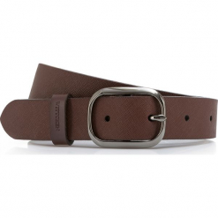 Pasek damski 84-8D-306-4. Brązowe paski marki Wittchen, w paski, casualowe. Za 89.00 zł.