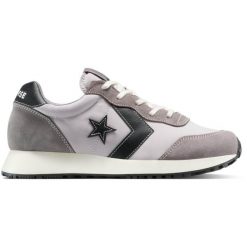 Buty sportowe Converse Omega Trainer. Szare buty treningowe Converse, bez wzorów, z zamszu, bez zapięcia, na fitness i siłownię. Za 490.00 zł.