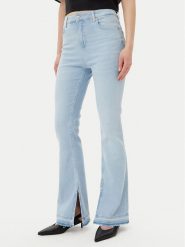 BOSS Jeansy Rosa 50539642 Niebieski Bootcut Fit. Niebieskie jeansy Boss, bez wzorów, z bawełny. Za 329.99 zł.