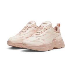 Buty Sportowe Damskie Puma Cassia Sl. Brązowe buty sportowe lifestyle Puma, bez wzorów, z materiału, bez zapięcia, trekkingowe. Za 466.00 zł.