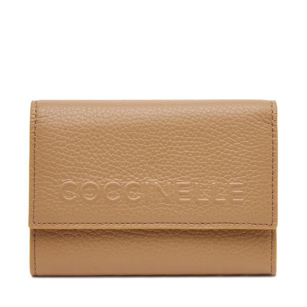 Portfel Coccinelle. Brązowe portfele Coccinelle, bez wzorów. Za 379.99 zł.