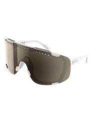 POC Okulary rowerowe "Devour" w kolorze biało-czarnym rozmiar: onesize. Białe okulary przeciwsłoneczne POC, bez wzorów, z tworzywa sztucznego, szklane. Za 652.95 zł.