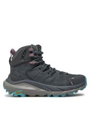 Hoka Trekkingi Kaha 2 Gtx GORE-TEX 1123156 Szary. Szare buty trekkingowe HOKA, z gore-texu, bez zapięcia. Za 699.99 zł.