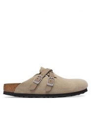 Birkenstock Klapki Blair D-Buckle 1032905 Beżowy jasny. Brązowe klapki Birkenstock, bez wzorów, ze skóry, bez obcasa, bez zapięcia. Za 749.99 zł.