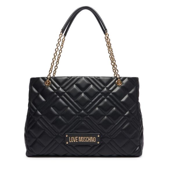 Torebka LOVE MOSCHINO. Czarne torebki klasyczne Love Moschino, bez wzorów, klasyczne, bez dodatków. Za 958.99 zł.