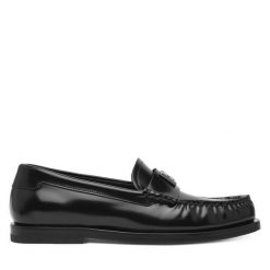 Mokasyny Dolce&Gabbana. Czarne mokasyny Dolce&Gabbana, bez wzorów. Za 2,969.00 zł.