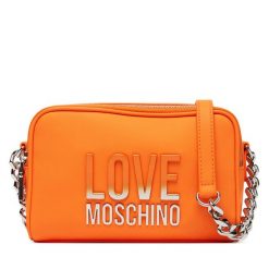 Torebka LOVE MOSCHINO. Brązowe listonoszki Love Moschino, bez wzorów, bez dodatków. Za 959.99 zł.