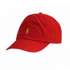 Czapka z daszkiem Polo Ralph Lauren Lunar New Year Twill Ball Cap. Czerwone czapki z daszkiem Ralph Lauren, bez wzorów. Za 214.00 zł.