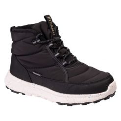 Buty Fitanu Vintar Eco 92800623895 czarne. Czarne śniegowce bez wzorów, z gumy, bez zapięcia. Za 434.19 zł.