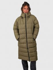 Brunotti Płaszcz zimowy "Bigsur" w kolorze khaki rozmiar: M. Brązowe płaszcze Brunotti, na zimę, m, bez wzorów, z puchu, bez kaptura. Za 281.76 zł.