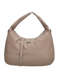 Charm Shopper bag "Mirabello" w kolorze jasnobrązowym - 40 x 29 x 8 cm rozmiar: onesize. Brązowe shopper bag Charm, bez wzorów, z materiału, na ramię, bez dodatków. Za 123.53 zł.