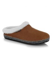 Kimberfeel Kapcie "Wooly" w kolorze jasnobrązowo-białym rozmiar: 39. Białe kapcie Kimberfeel, bez wzorów, z materiału. Za 126.99 zł.