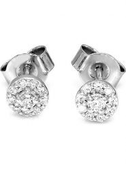 Vittoria Jewels Złote kolczyki-wkrętki z diamentami rozmiar: onesize. Szare kolczyki Vittoria Jewels, z diamentem, złote. Za 1,348.99 zł.