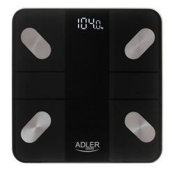 Adler AD 8186 czarny. Czarne wagi łazienkowe Adler. Za 70.90 zł.