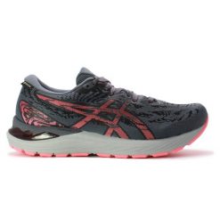 Buty do biegania damskie Asics Gel-Cumulus 23 G-TX. Czerwone buty do biegania ASICS, bez wzorów, z gore-texu, bez zapięcia, do biegania, gore-tex. Za 434.00 zł.