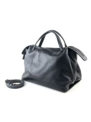 Marlon Skórzana torebka w kolorze czarnym - 35 x 30 x 22 cm rozmiar: onesize. Czarne torebki klasyczne Marlon, bez wzorów, z materiału, przez ramię, bez dodatków. Za 316.99 zł.