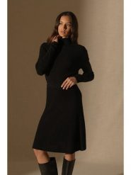 Perfect Cashmere Kaszmirowa spódnica "Shaw" w kolorze czarnym rozmiar: M. Czarne spódnice Perfect Cashmere, na co dzień, m, bez wzorów, z kaszmiru, midi, proste. Za 216.73 zł.