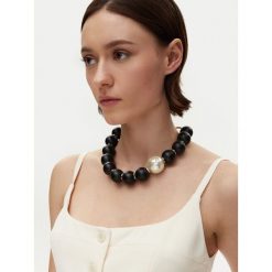 Naszyjnik Weekend Max Mara. Czarne naszyjniki Weekend Max Mara. Za 699.99 zł.
