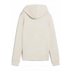 Damska bluza z kapturem z logo No.1 ESS PUMA Alpine Snow White. Białe bluzy Puma, l, bez wzorów, sportowe, bez ramiączek, z kapturem. Za 159.00 zł.