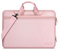 Torba Tech-Protect PocketBag 15-16'' różowy. Czerwone torby na laptopa TECH-PROTECT, bez wzorów, na ramię. Za 84.90 zł.