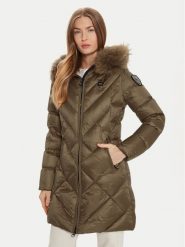 Blauer Płaszcz zimowy 24WBLDK03052 Brązowy Regular Fit. Brązowe płaszcze Blauer, na zimę, s, bez wzorów, z syntetyku, bez kaptura. Za 2,029.00 zł.
