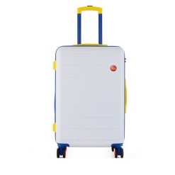 Walizka średnia Semi Line. Białe walizki Semi-line, średnie. Za 199.99 zł.