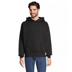 Bluza z kapturem Sol's Origin. Szare bluzy z kapturem SOL'S, s, bez wzorów, z bawełny, z kapturem. Za 270.60 zł.