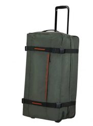 Torba podróżna duża Urban Track Duffle L. Zielone torby podróżne American Tourister, bez wzorów, z materiału, duże. Za 559.99 zł.