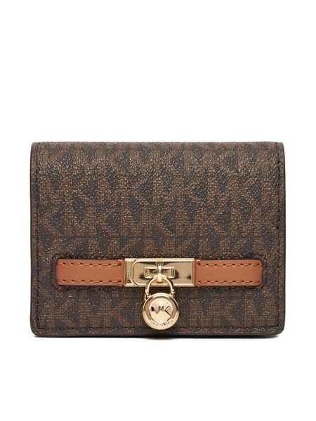 MICHAEL Michael Kors Portfel 32F5GNXD1B Brązowy. Brązowe portfele MICHAEL Michael Kors, bez wzorów, ze skóry. Za 459.99 zł.