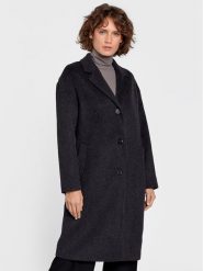 Calvin Klein Płaszcz wełniany K20K204629 Szary Regular Fit. Szare płaszcze Calvin Klein, na zimę, bez wzorów, z wełny, bez kaptura. Za 2,589.00 zł.