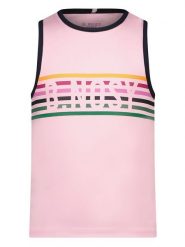 B.Nosy Top w kolorze jasnoróżowym rozmiar: 134/140. Różowe topy B.Nosy, bez wzorów, bez kołnierzyka, bez ramiączek. Za 34.99 zł.