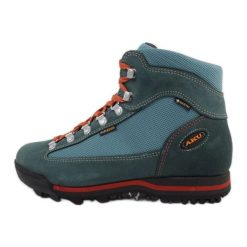 Buty Aku Ultralight Gore-tex 36510639 niebieskie. Niebieskie buty trekkingowe z gore-texu, przed kolano, bez zapięcia. Za 733.19 zł.