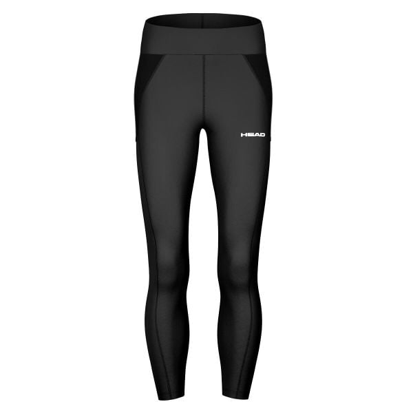 Damskie legginsy Head Tech. Czarne legginsy Head, xs, bez wzorów, z elastanu, tenisowe. W wyprzedaży za 306.00 zł.