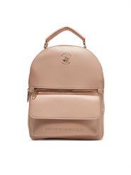 Beverly Hills Polo Club Plecak BHPC-H-001-07 Różowy. Brązowe plecaki Beverly Hills Polo Club, bez wzorów, z materiału, bez dodatków. Za 139.99 zł.