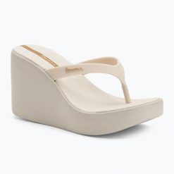 Japonki damskie Ipanema High Fashion II. Brązowe japonki Ipanema, bez wzorów. Za 129.99 zł.