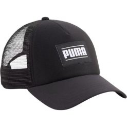 Czapka z daszkiem unisex Puma Ess Trucker. Czarne czapki z daszkiem Puma, bez wzorów, sportowe. Za 69.00 zł.