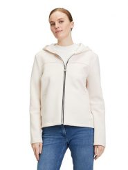 AMBER & JUNE Bluza w kolorze kremowym rozmiar: 36. Brązowe bluzy AMBER & JUNE, bez wzorów, bez kaptura. Za 118.84 zł.