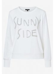 More & More Bluza w kolorze białym rozmiar: 38. Białe bluzy More & More, z aplikacjami, z bawełny, bez kaptura. Za 167.67 zł.