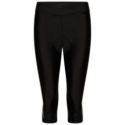 Legginsy rowerowe damskie 3/4 Dare2B Worldly. Czarne legginsy Dare 2b, bez wzorów, z elastanu, sportowe. W wyprzedaży za 194.99 zł.