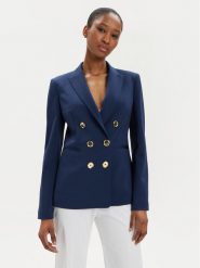 Pinko Marynarka Alexia Giacca . 100256 A1L3 Granatowy Regular Fit. Niebieskie marynarki i żakiety Pinko, l, bez wzorów, z syntetyku, bez ramiączek. Za 1,029.00 zł.
