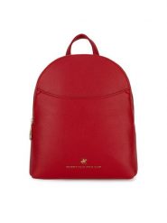 Beverly Hills Polo Club Plecak BHPC-C-007-07 Czerwony. Czerwone plecaki Beverly Hills Polo Club, bez wzorów, z tworzywa sztucznego, bez dodatków. Za 219.99 zł.