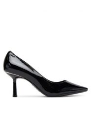 DKNY Szpilki Natrona K3569029 Czarny. Czarne szpilki DKNY, bez wzorów, ze skóry, bez obcasa, na szpilce, bez zapięcia. Za 439.99 zł.