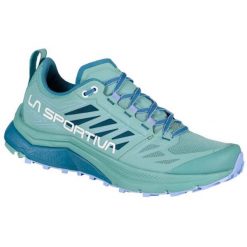 Damskie buty trailowe La Sportiva Jackal. Białe buty do biegania La Sportiva, bez wzorów, z meshu, bez zapięcia, do biegania. Za 671.00 zł.